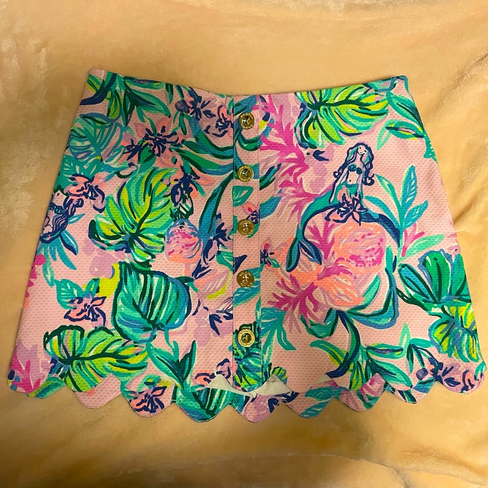 Lilly Pulitzer Pink Tropical Skort